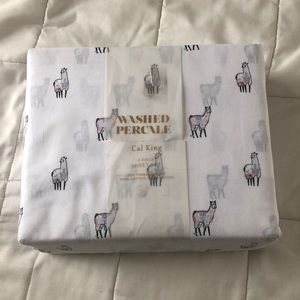 California King 200 count sheets 100% cotton